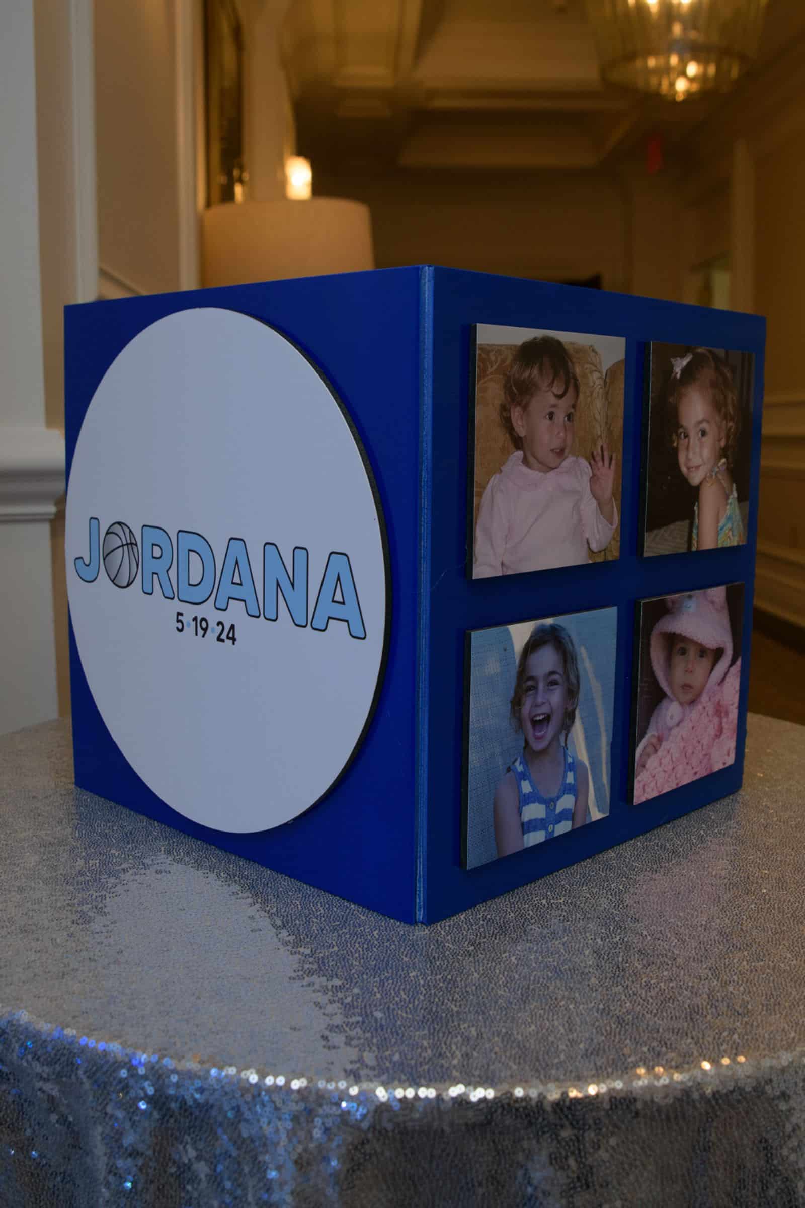 Bat Mitzvah Gift Box with Photos and Custom Logo