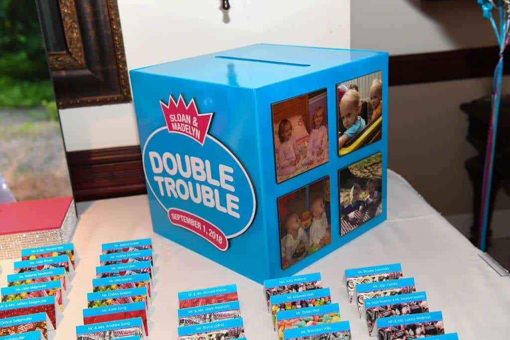 Candy Themed Gift Box with Custom Logo and Photos