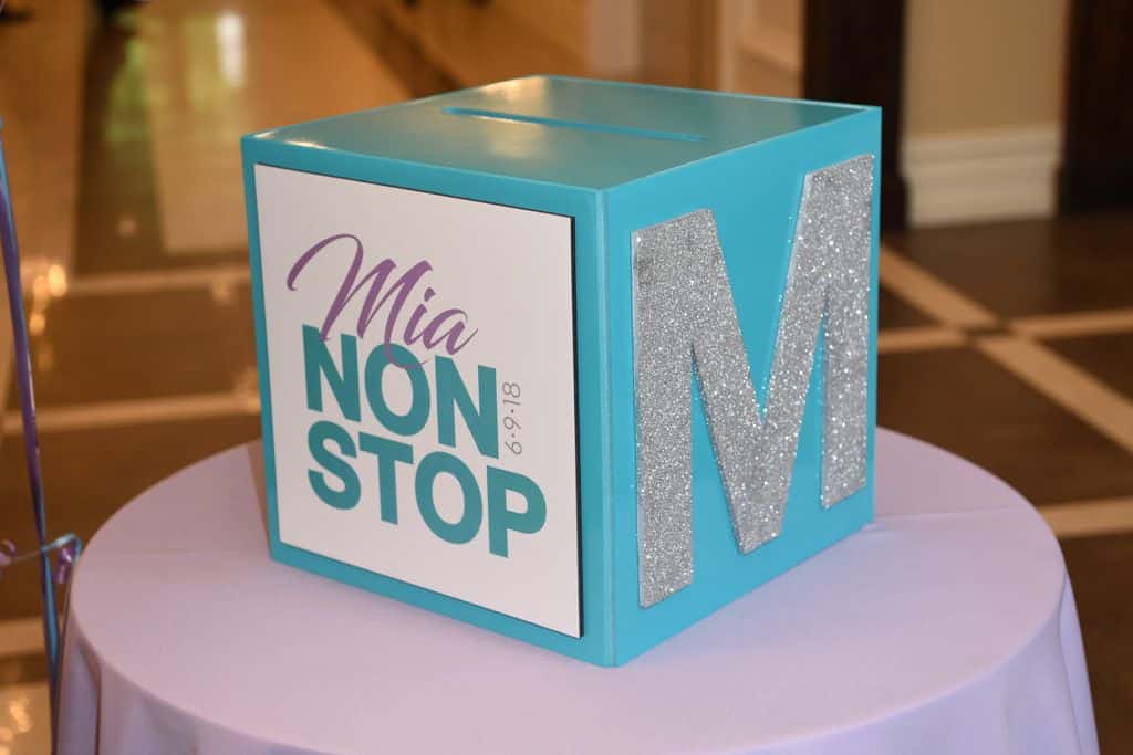 Bat Mitzvah Gift Box with Custom Logo and Photos