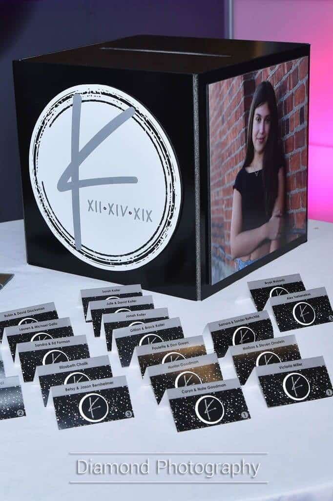 Bat Mitzvah Gift Box with Photos and Custom Logo