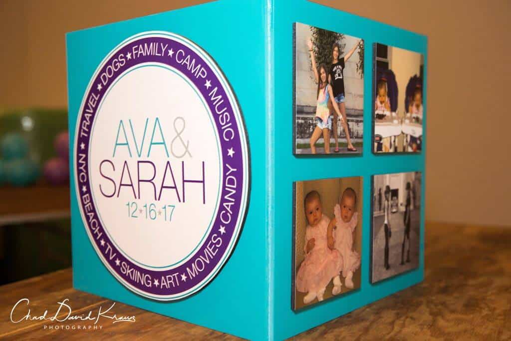 Bat Mitzvah Gift Box with Custom Logo and Photos