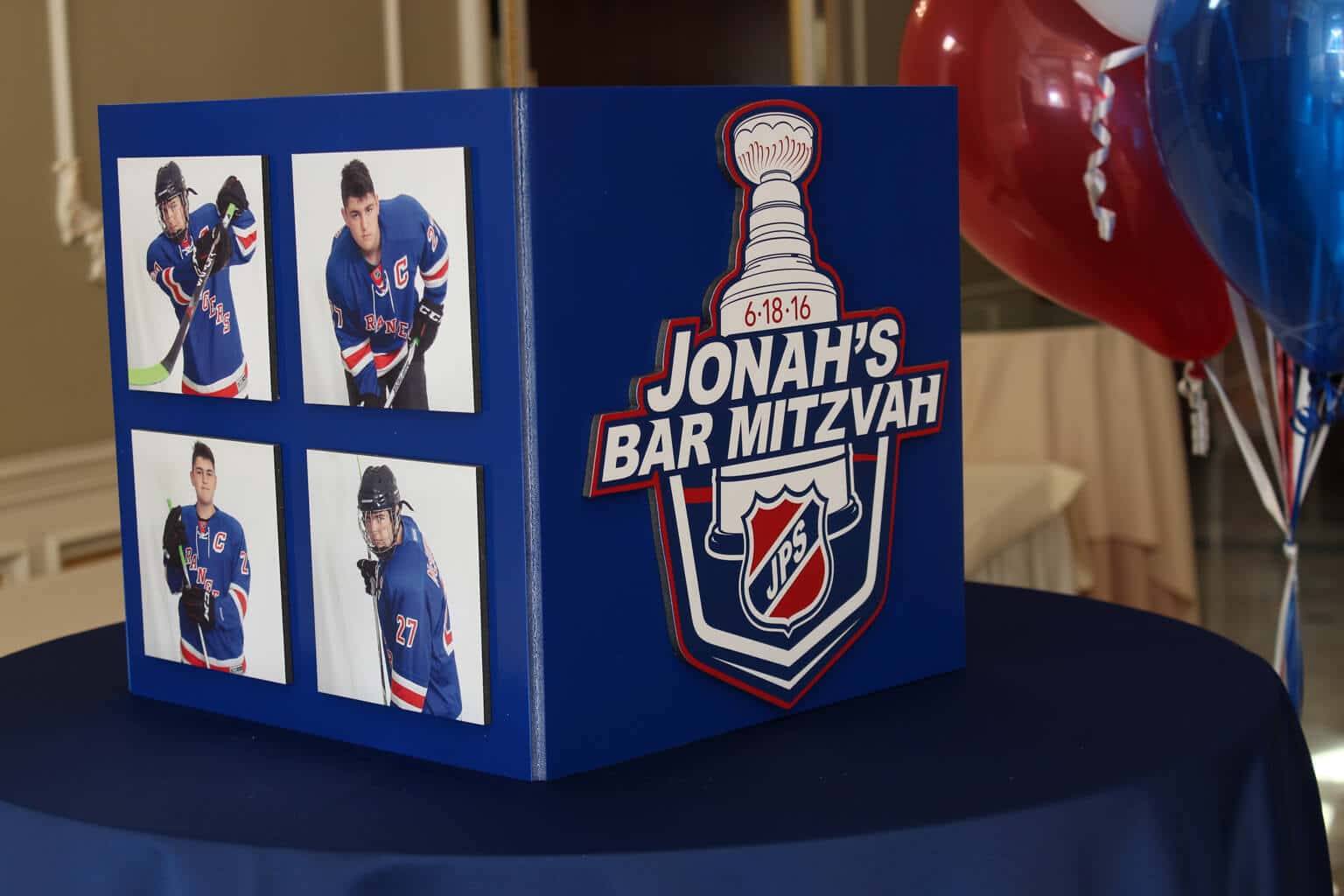 Rangers Themed Gift Box with Custom Logo and Photos
