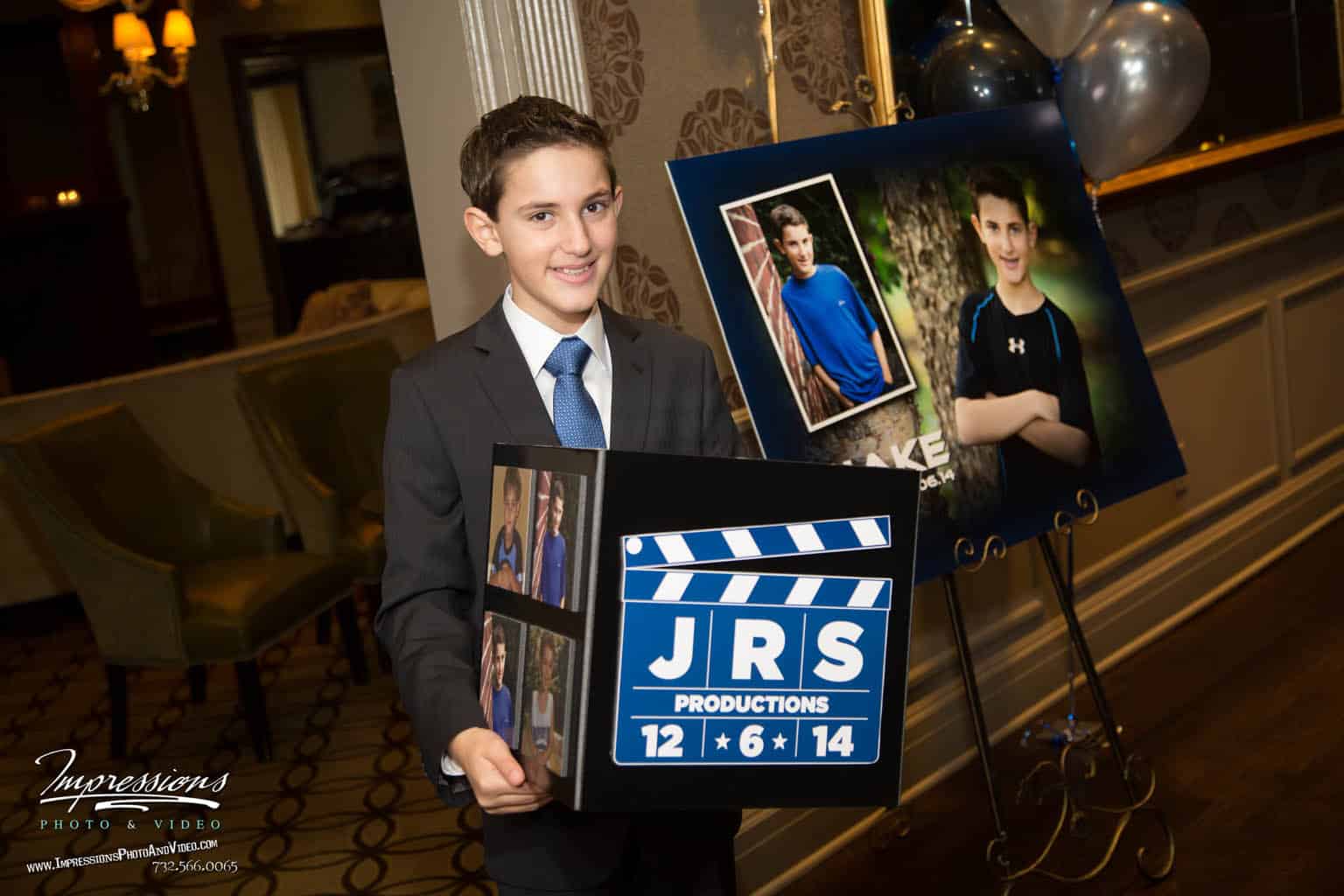 Movie Themed Gift Box with Custom Logo and Photos