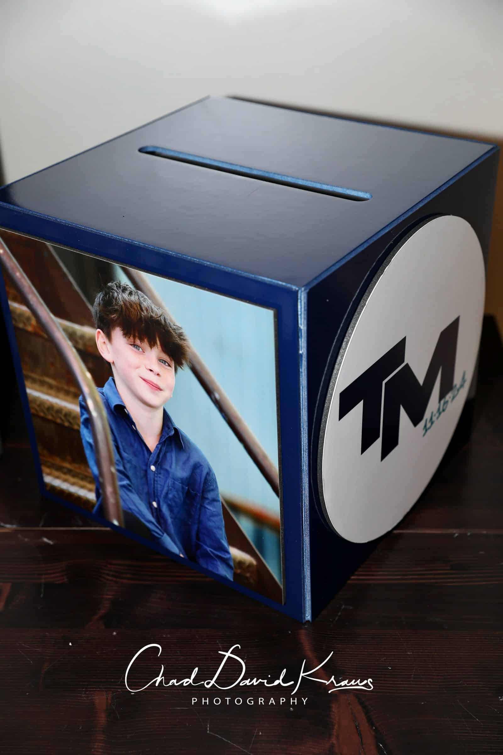 Custom Gift Box with Photo and Custom Logo