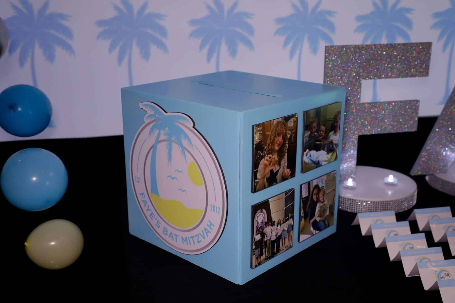 Custom Beach Theme Gift Box