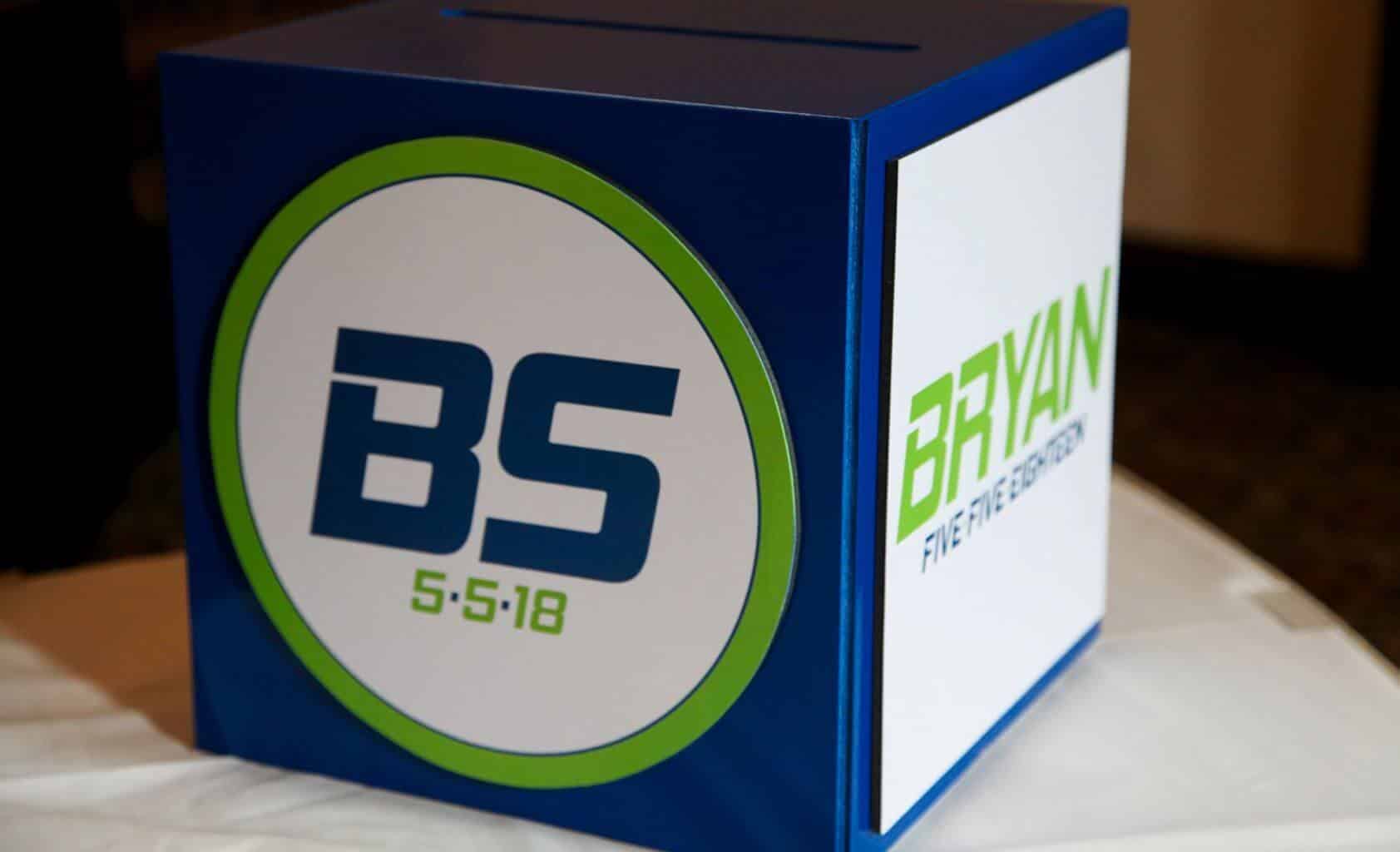 Bar Mitzvah Gift Box with Custom Logos