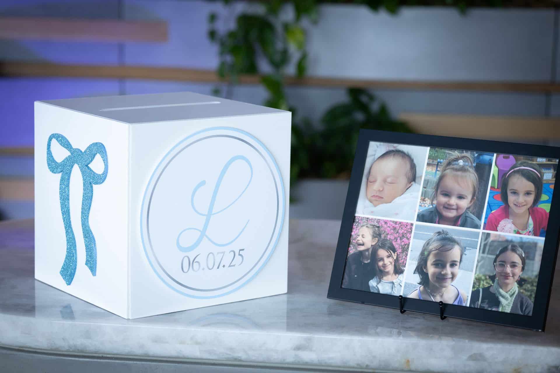 Custom Bow Logo Gift Box