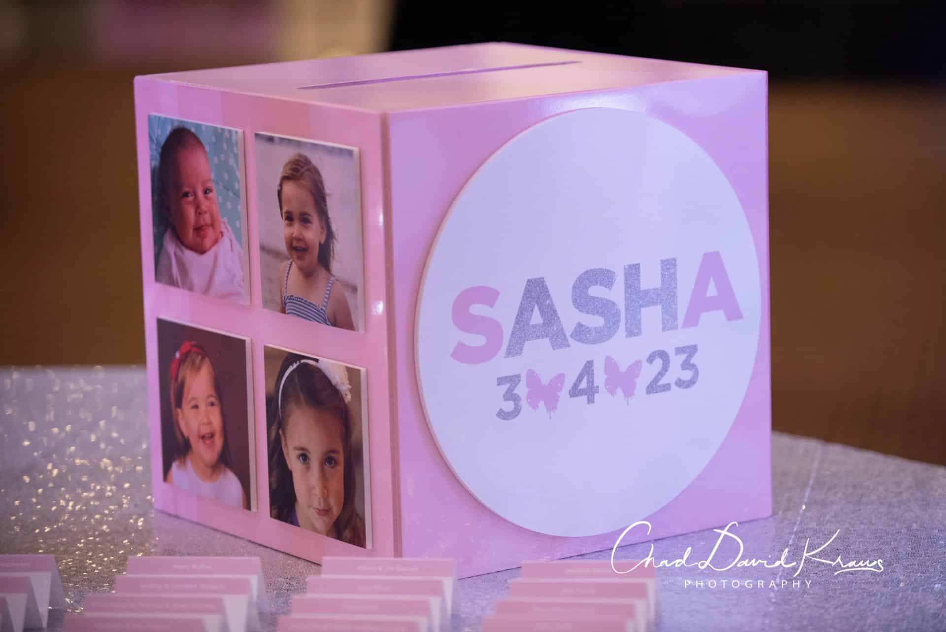 Custom Gift Box with Photos and Custom Logo