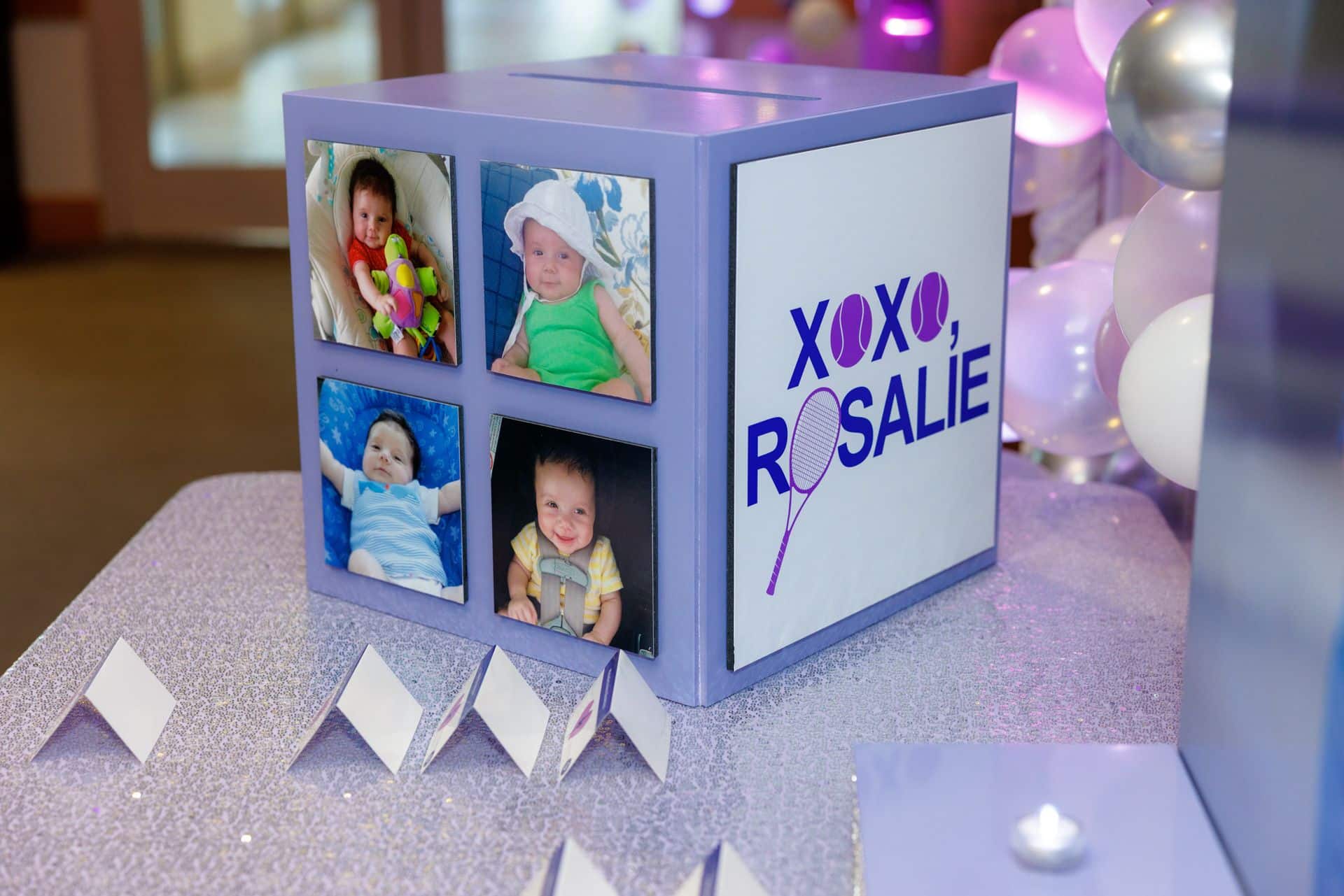 Custom Tennis Theme Gift Box