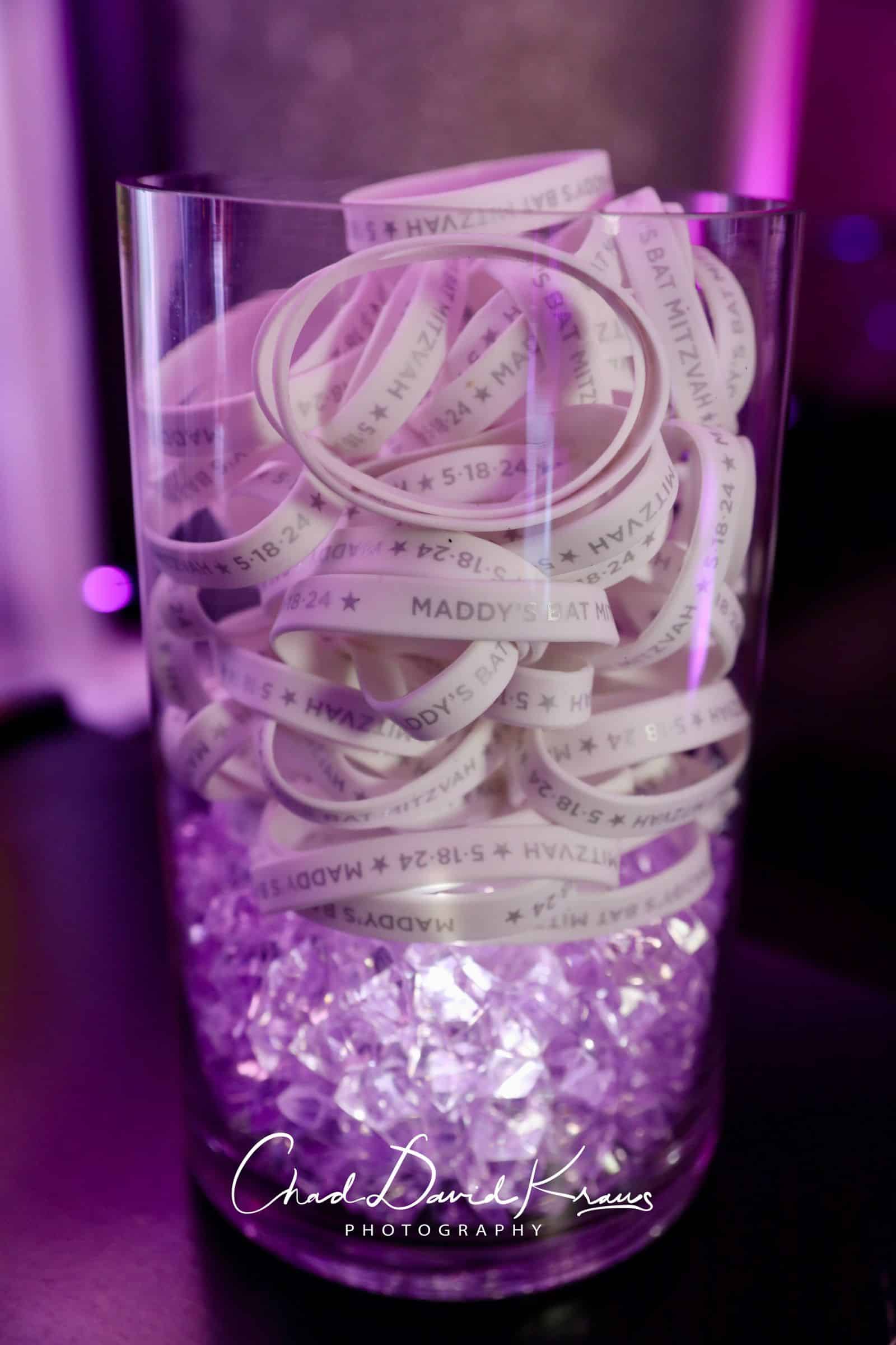 LED Custom Bracelet Centerpiece