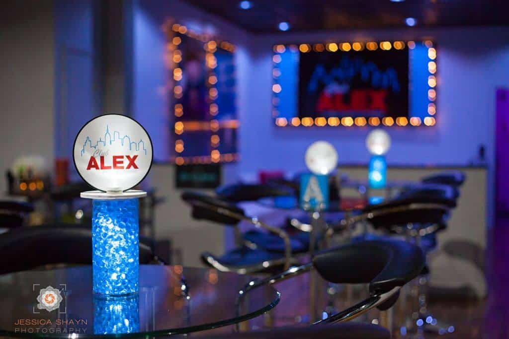 Mini LED Lounge Centerpiece with Custom Logo