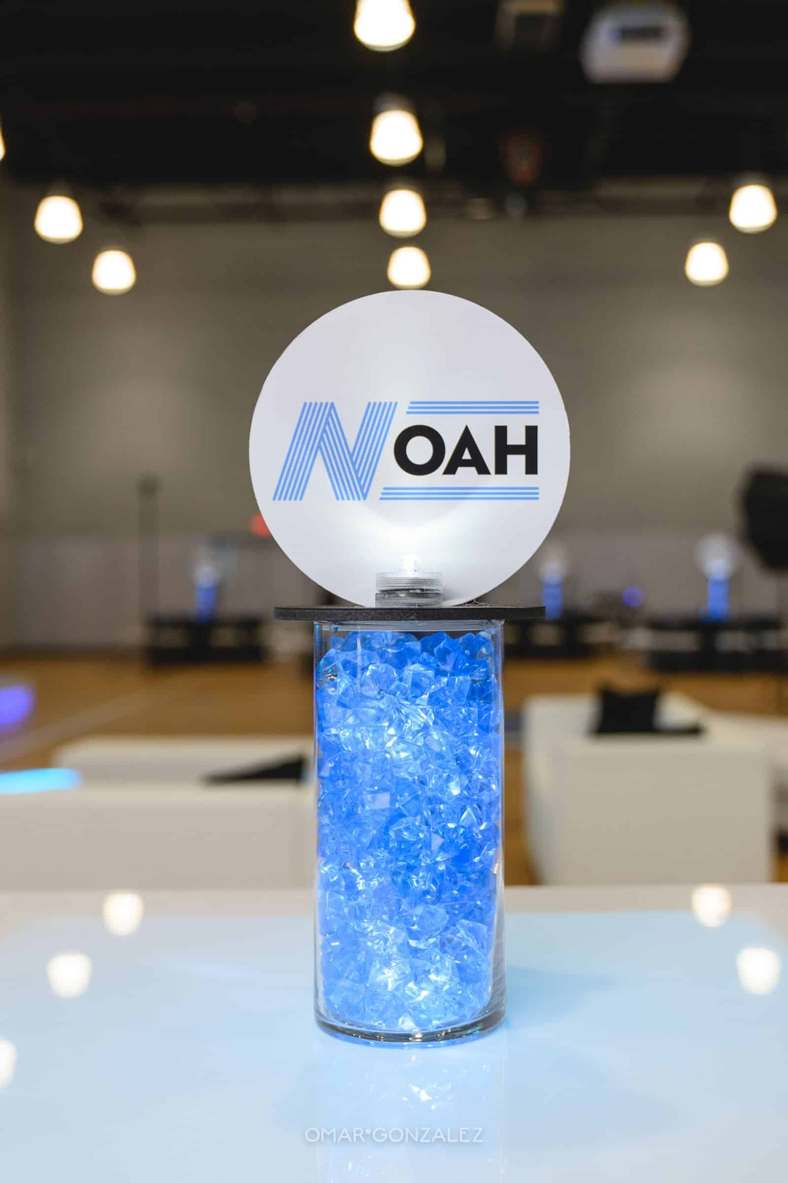 Custom Logo Lounge Centerpiece