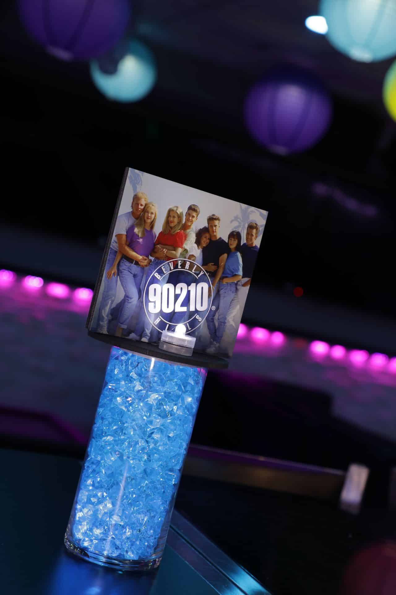 TV Themed Mini Centerpiece for 90s Themed Birthday