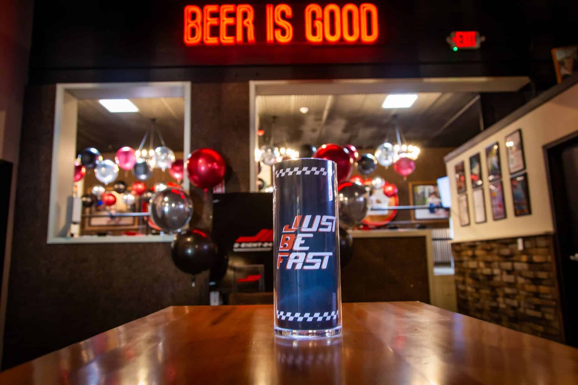 Custom Printed LED Logo High Top Centerpiece