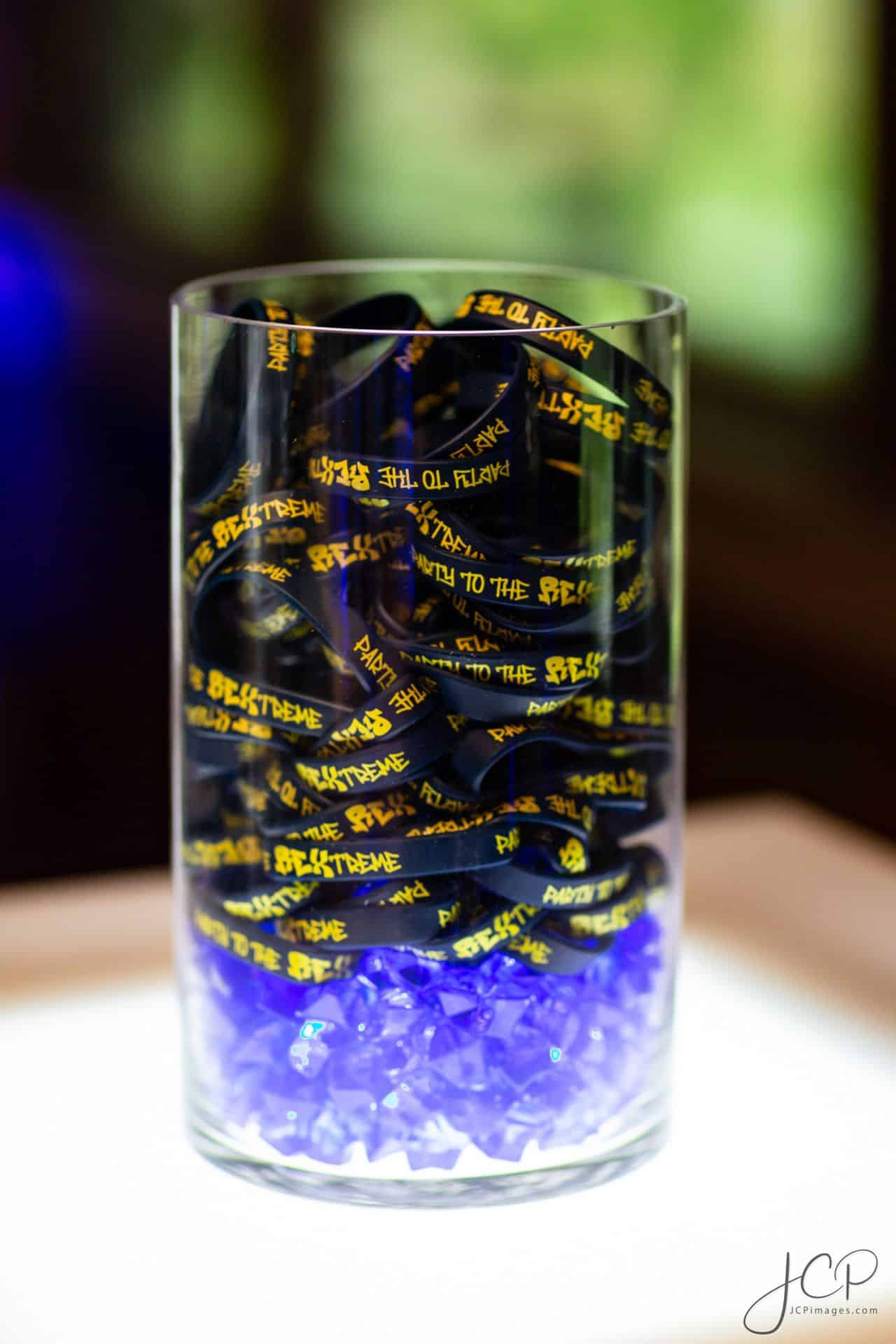 Custom Bracelet LED Lounge Centerpiece