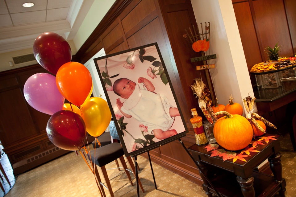 Photo Mounted Poster on Easel