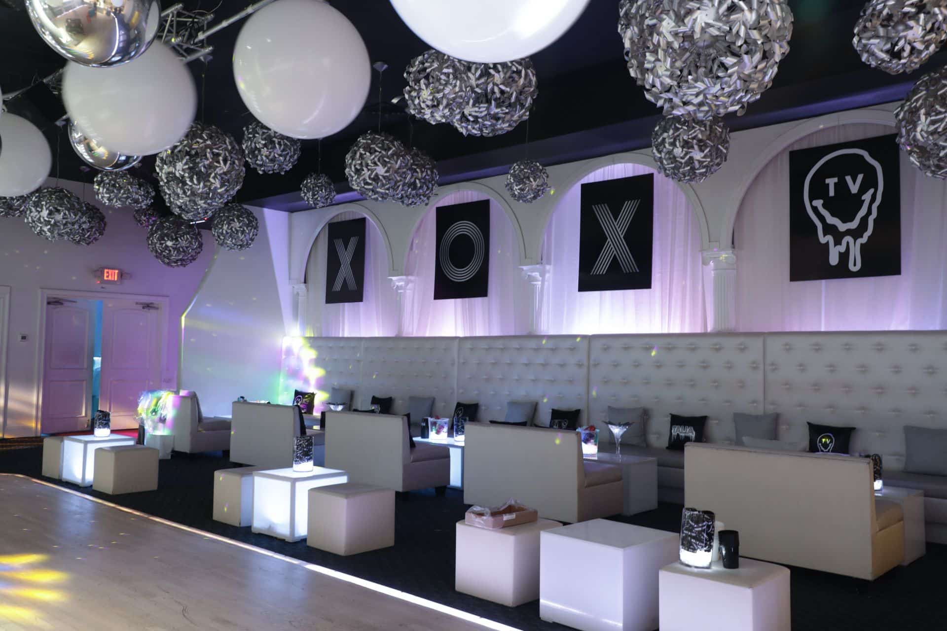 Blowup Posters with Logo at Coliseum, White Plains