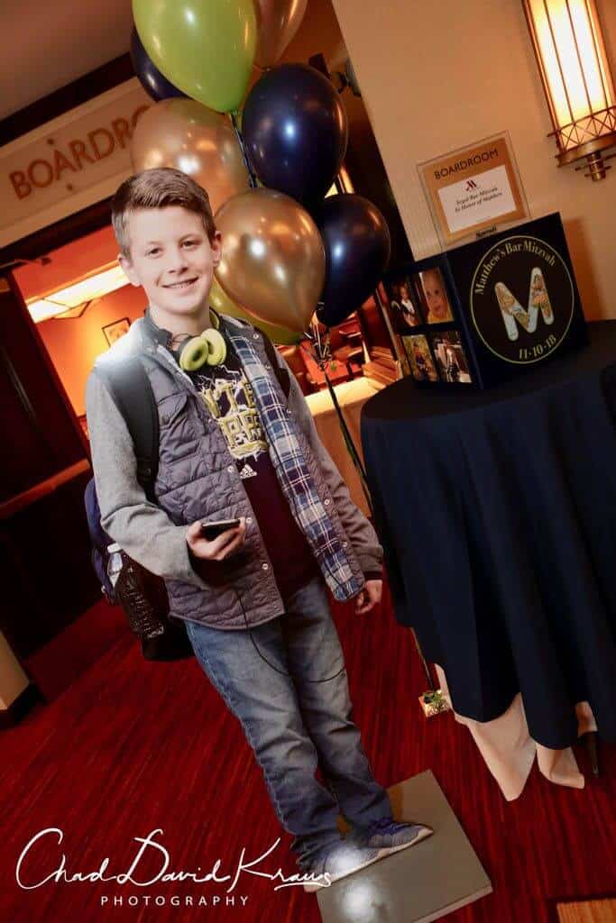 Custom Life Size Cutout of Bar Mitzvah Boy for Travel Themed Bar Mitzvah