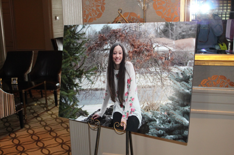 Blowup Mounted Photo Poster on Easel