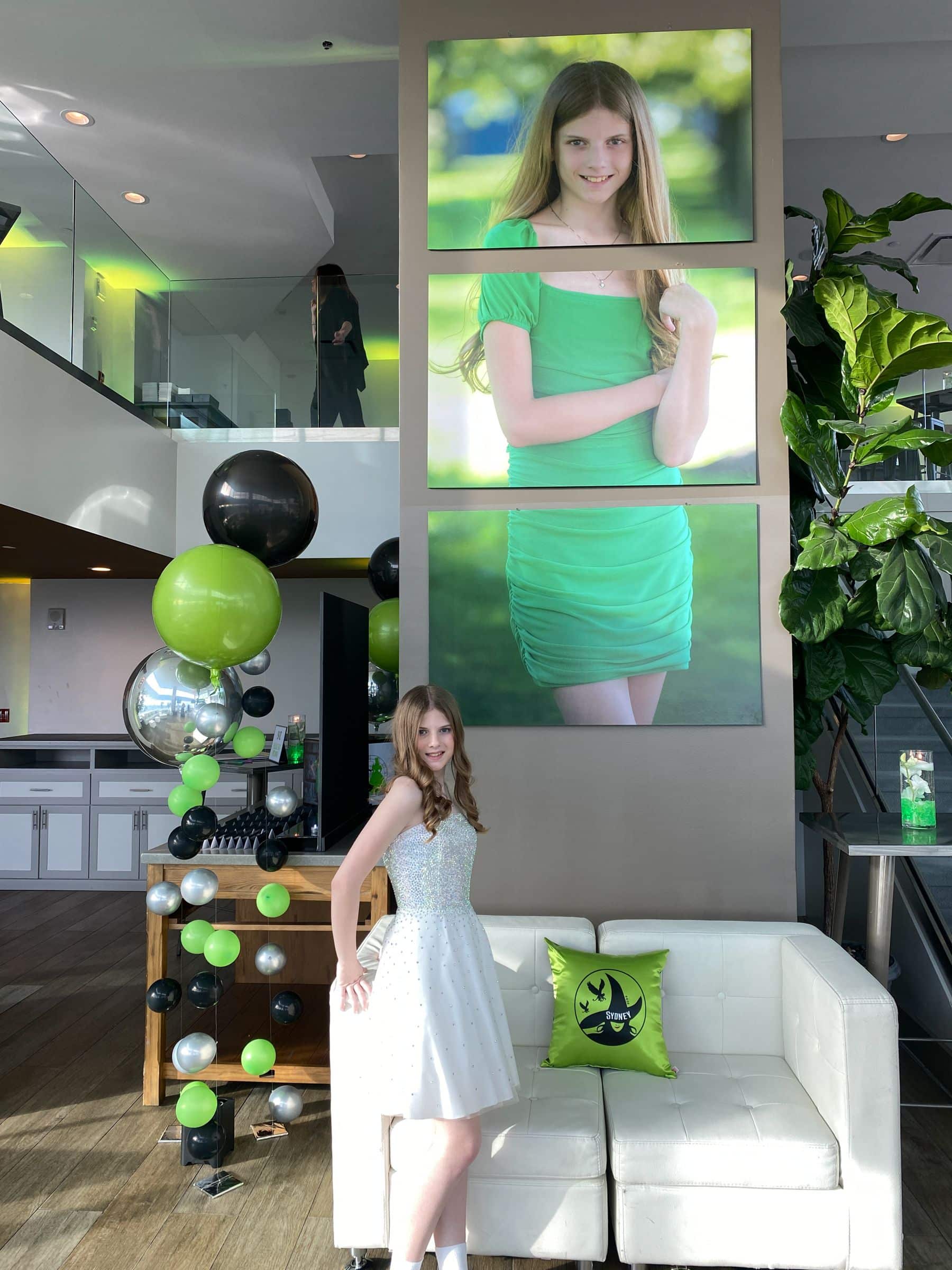 Bat Mitzvah Blowup Photos at Kanopi