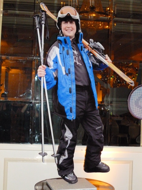 Ski Themed Life Size Photo Display