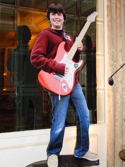 Music Guitar Themed Blowup Photo Cutout