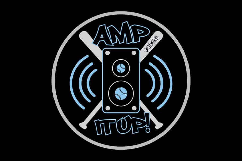 Baseball and Music Themed Logo