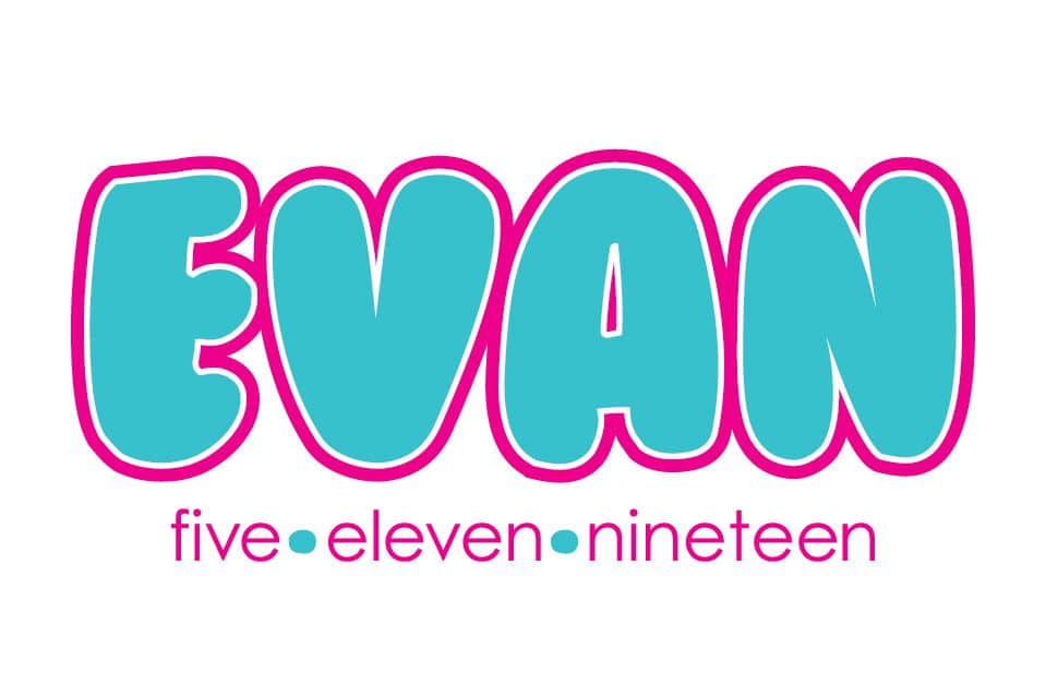 Bubble Letters Bar Mitzvah Logo