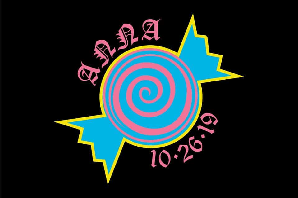 Candy Themed Bat Mitzvah Logo