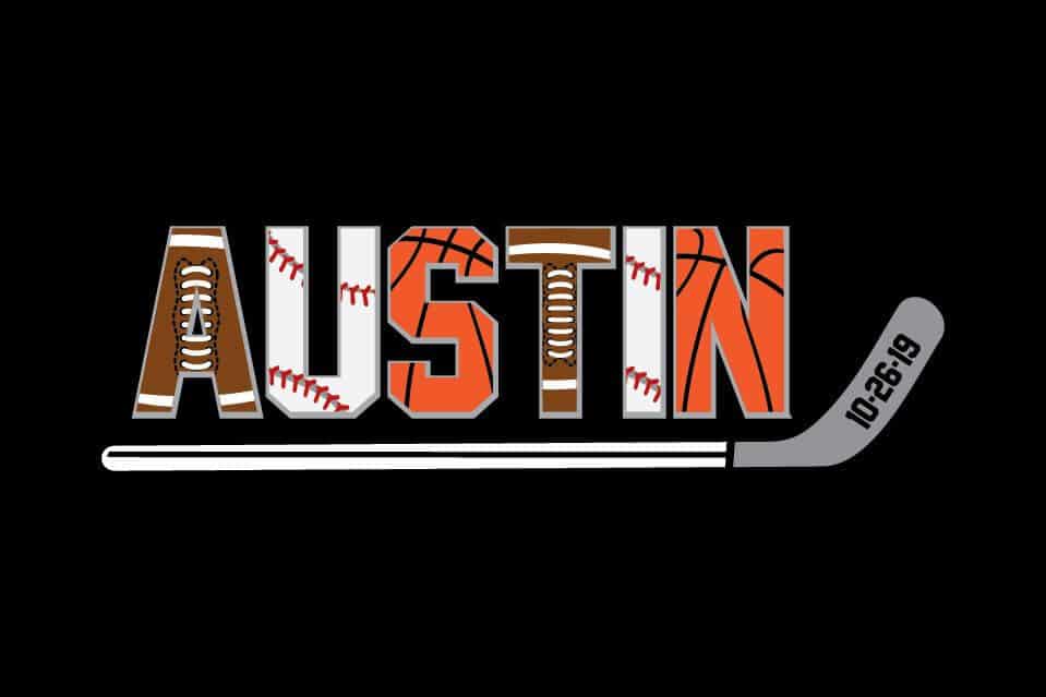 Sports Themed Bar Mitzvah Logo