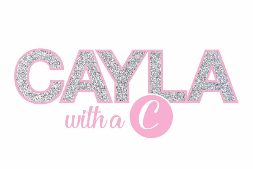 Bat Mitzvah Name Logo with Glitter