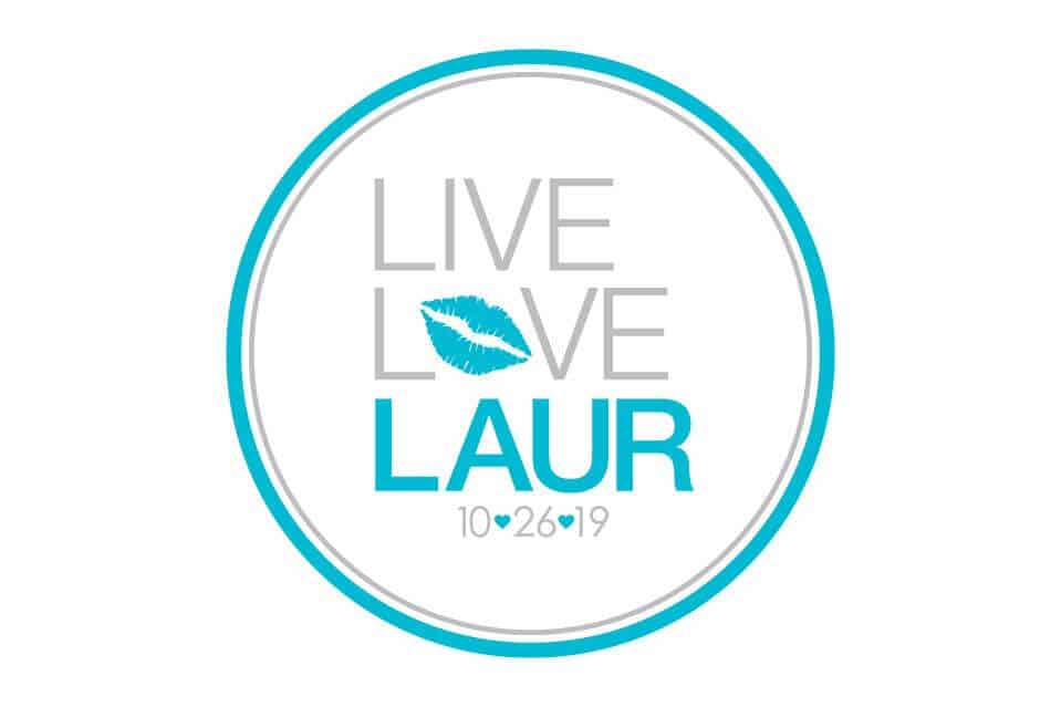 Kiss and Hearts Bat Mitzvah Logo