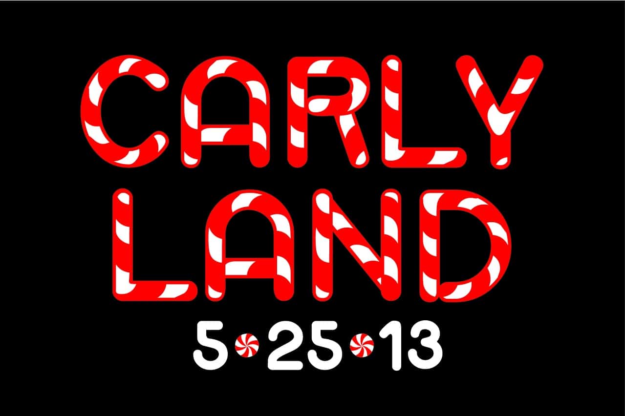 Candy Land Themed Bat Mitzvah Logo