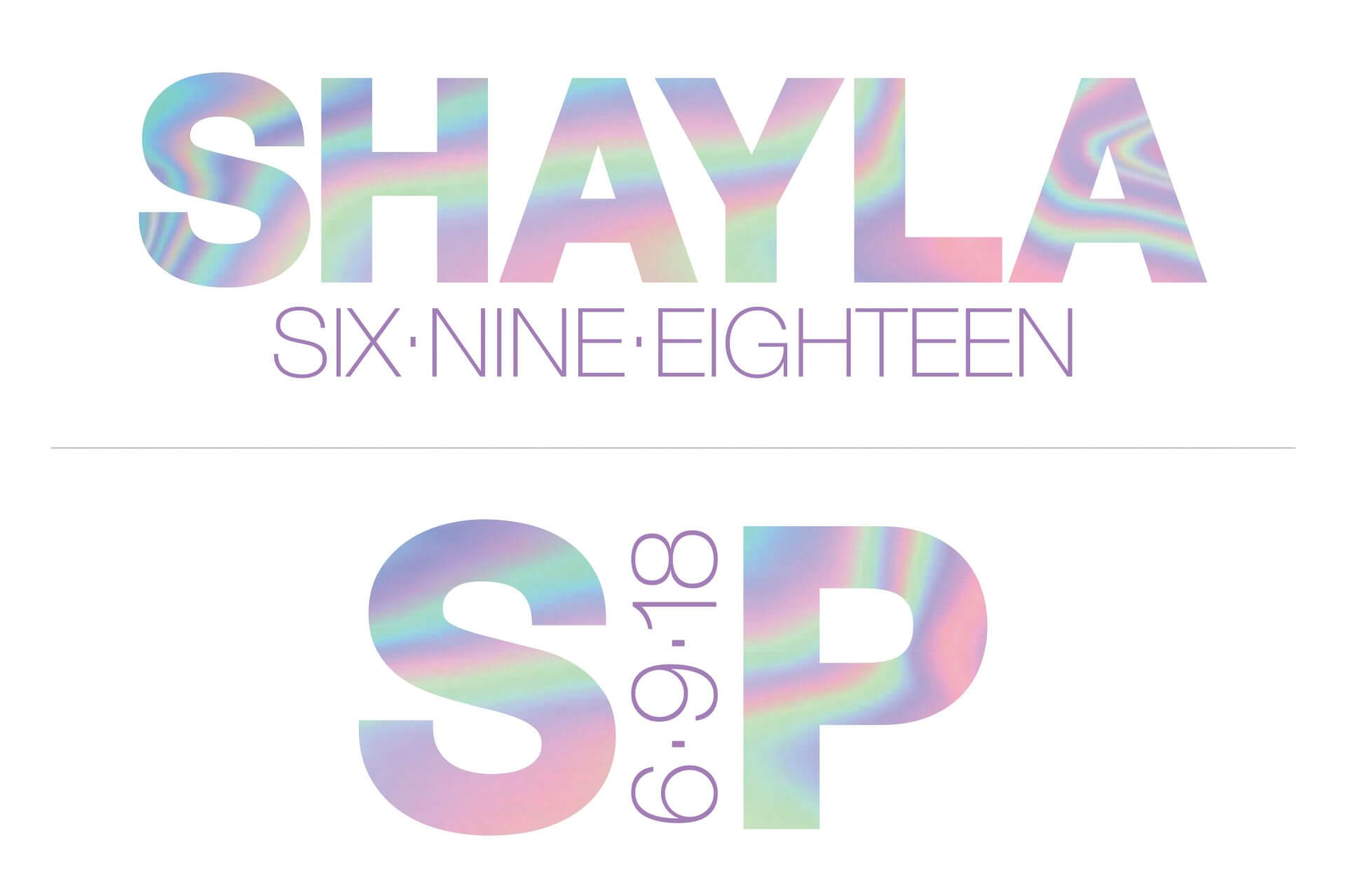 No Theme Bat Mitzvah Logo