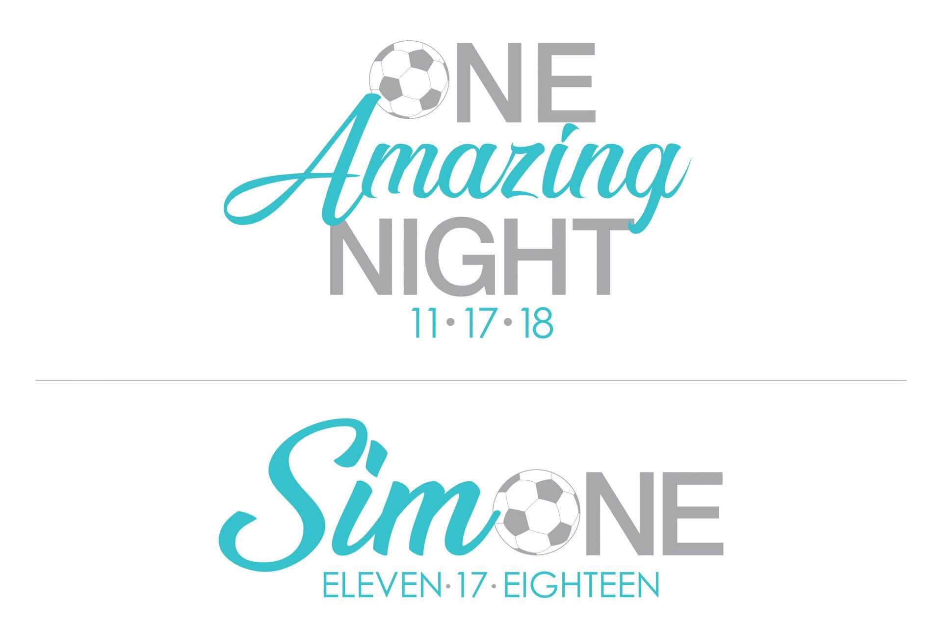 Soccer Theme Bat Mitzvah Logo