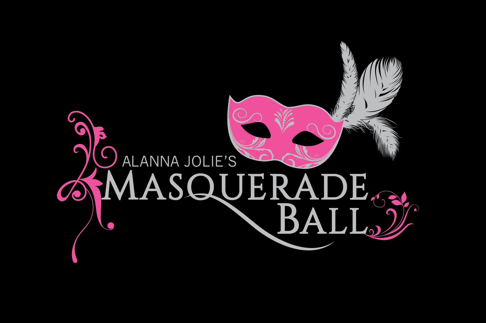 Masquerade Themed Bat Mitzvah Logo