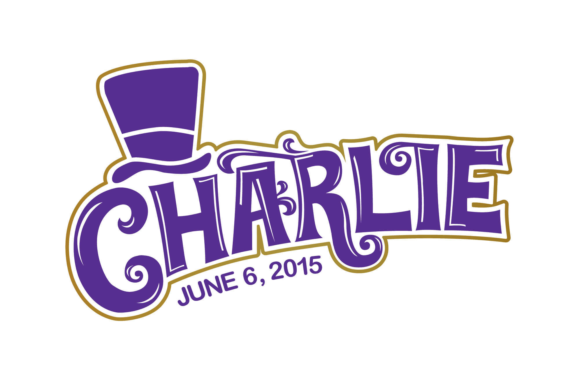 Wonka Themed Bar Mitzvah Logo