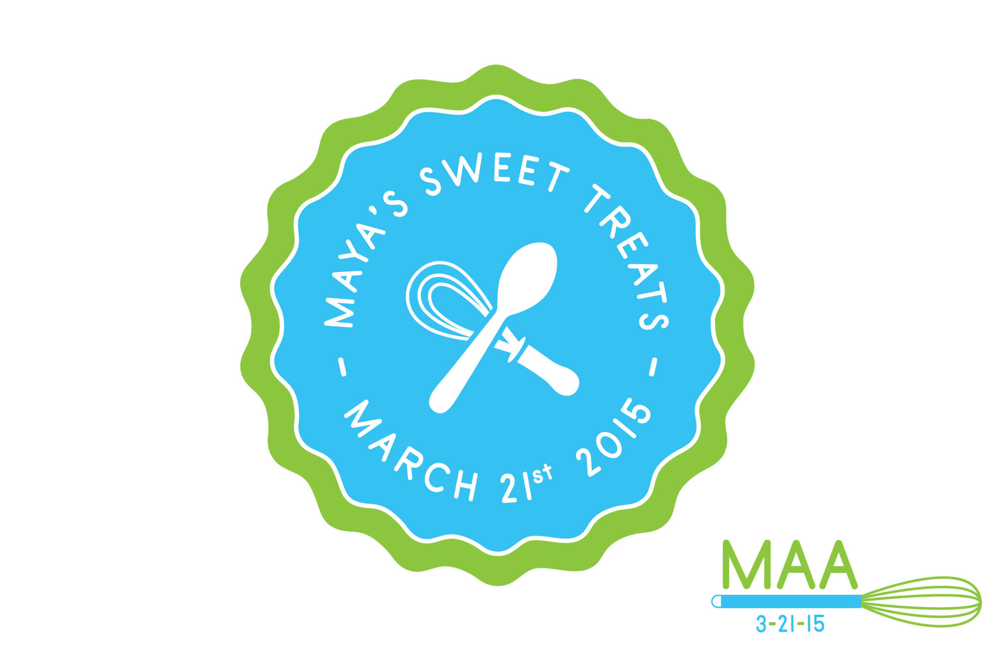 Baking Themed Bat Mitzvah Logo