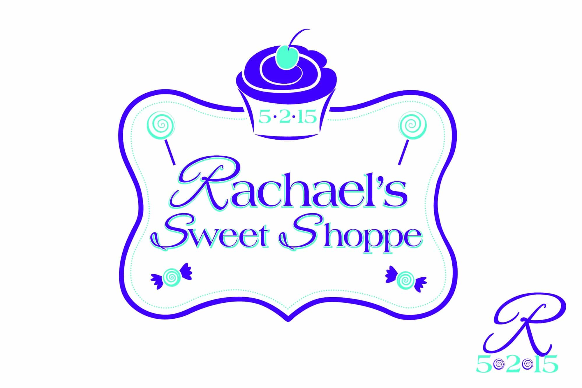 Candy Themed Bat Mitzvah Logo
