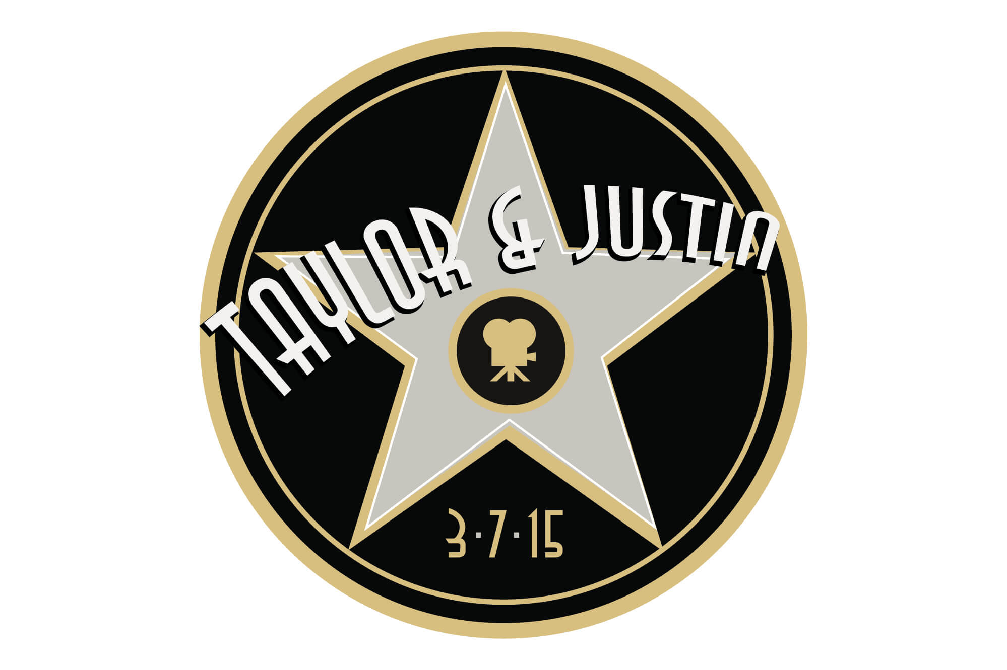 Movie Themed Bnai Mitzvah Logo