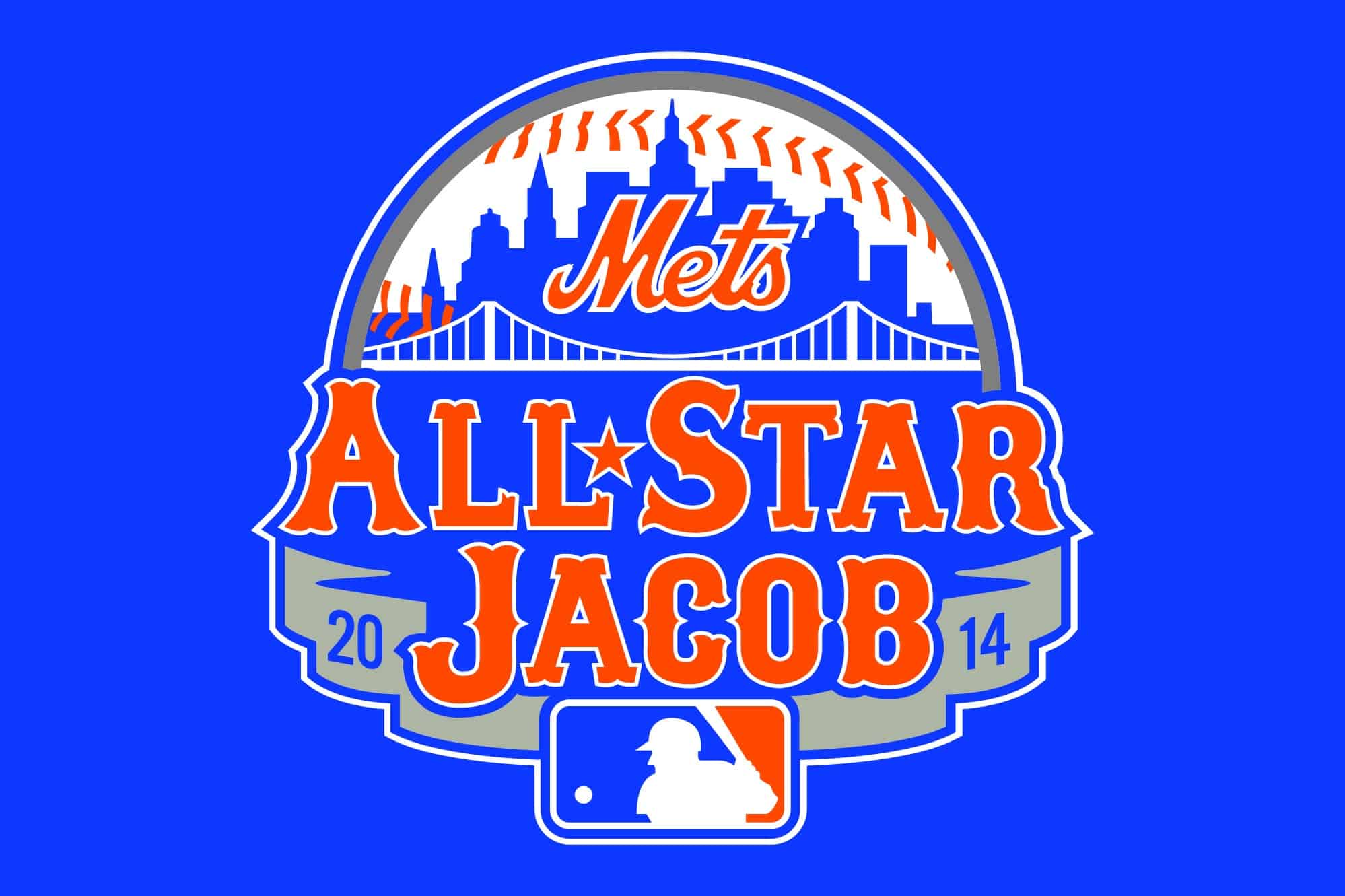 Baseball Themed Bar Mitzvah Logo