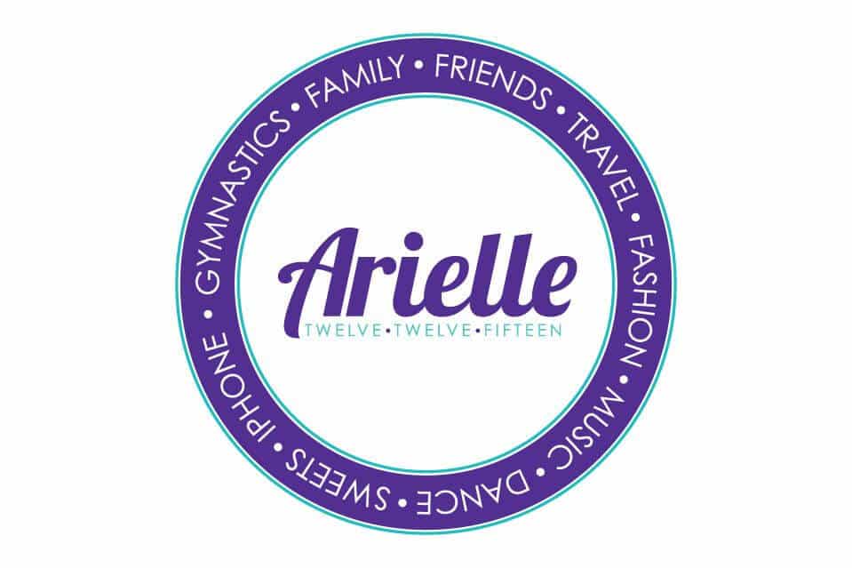 Bat Mitzvah Logo with Name and Personalized Interests