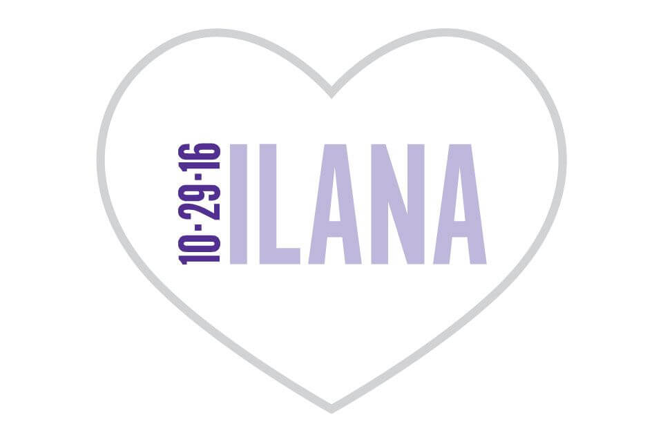 Bat Mitzvah Logo with Heart