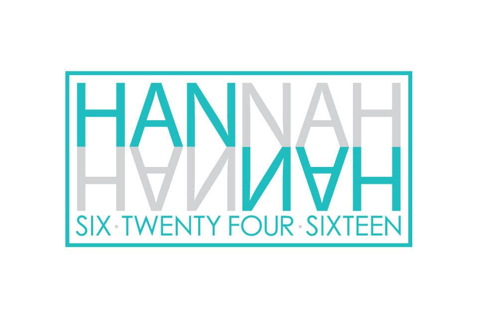 Bat Mitzvah Logo with Name and Date