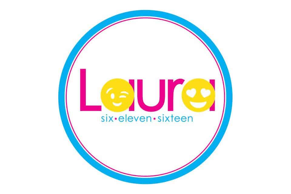 Emoji Themed Bat Mitzvah Logo with Name and Date