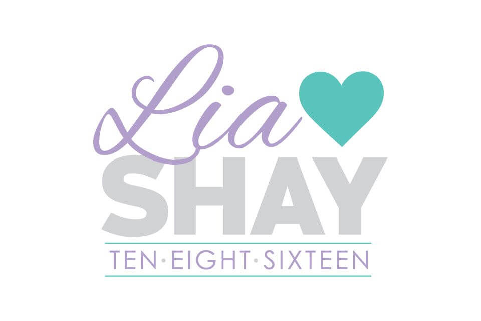 Bat Mitzvah Logo with Name, Date and Heart