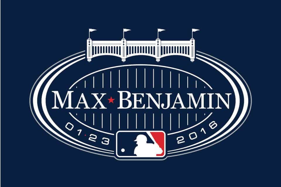Custom Yankees Logo for Baseball Themed Bar Mitzvah