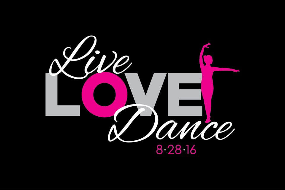 Dance Themed Logo with Custom Silhouettes