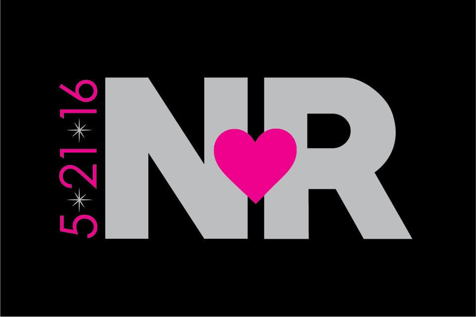 Club Themed Bat Mitzvah Logo with Initials and Heart