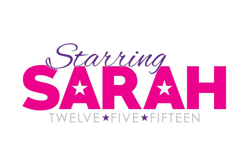 Star Themed Logo with Name and Date